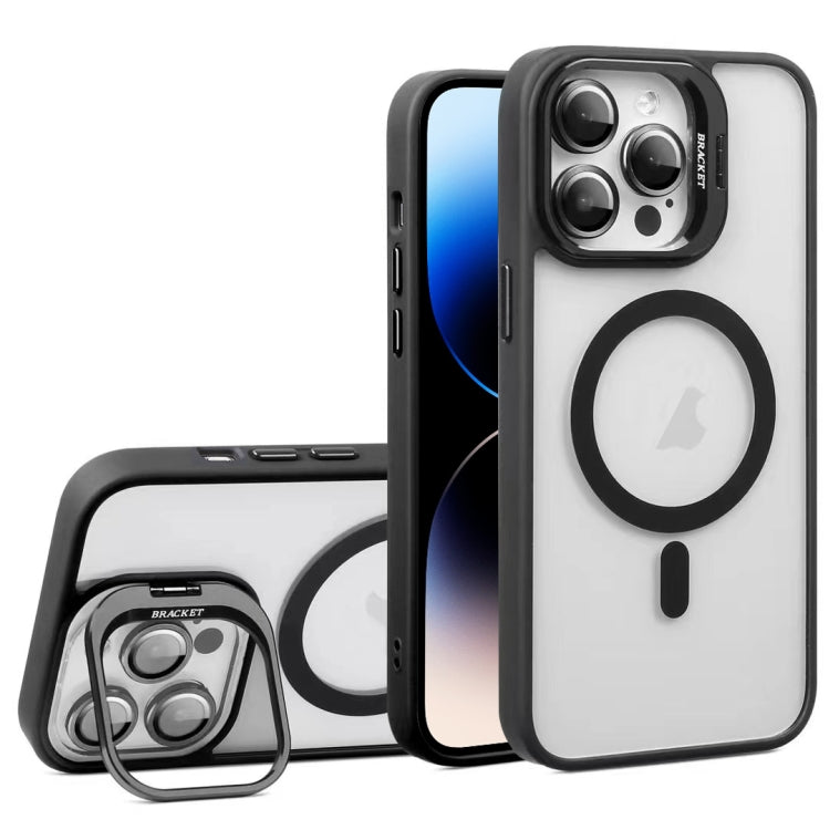 U1 Invisible Lens Holder Acrylic + TPU MagSafe Magnetic Phone Case, For iPhone 14 Pro, For iPhone 14 Pro Max