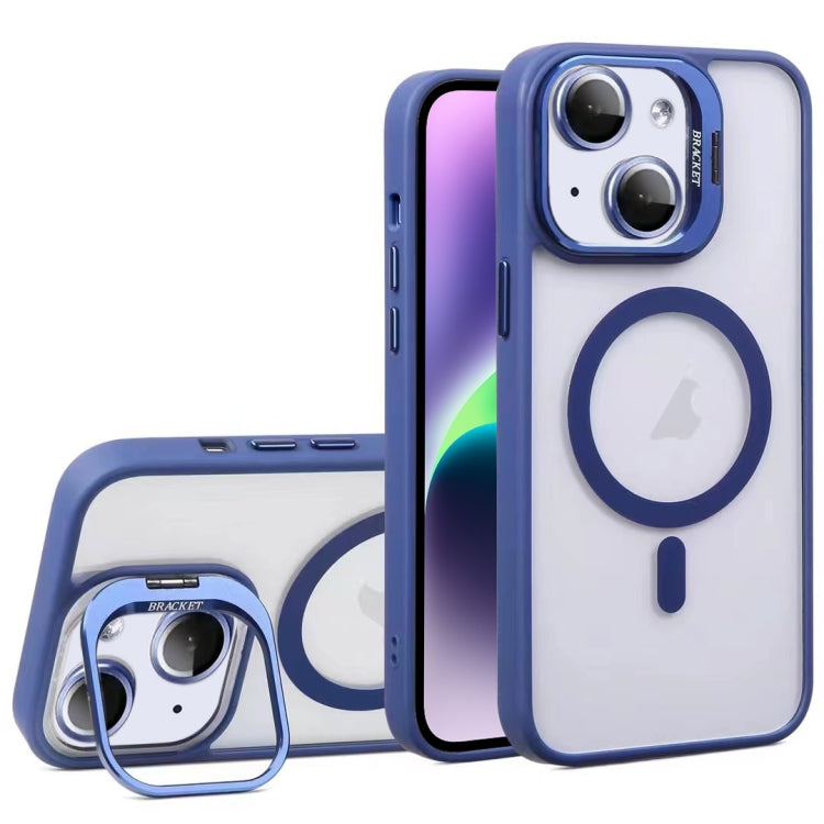 U1 Invisible Lens Holder Acrylic + TPU MagSafe Magnetic Phone Case, For iPhone 14 Plus, For iPhone 14