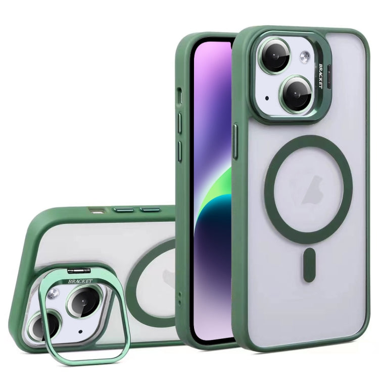 U1 Invisible Lens Holder Acrylic + TPU MagSafe Magnetic Phone Case, For iPhone 14 Plus, For iPhone 14