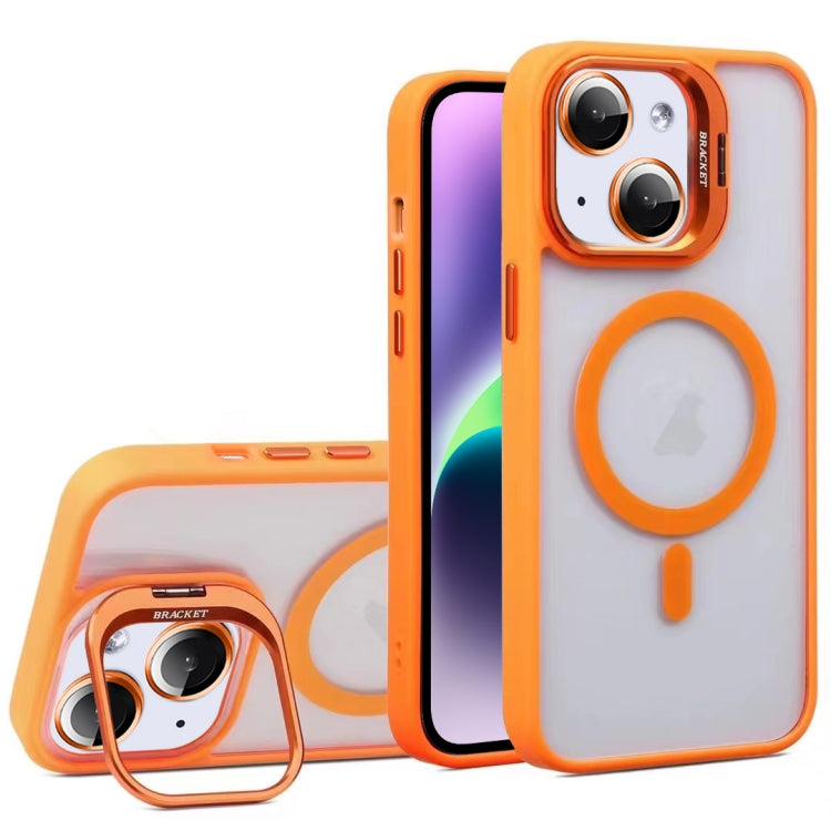 U1 Invisible Lens Holder Acrylic + TPU MagSafe Magnetic Phone Case, For iPhone 14 Plus, For iPhone 14