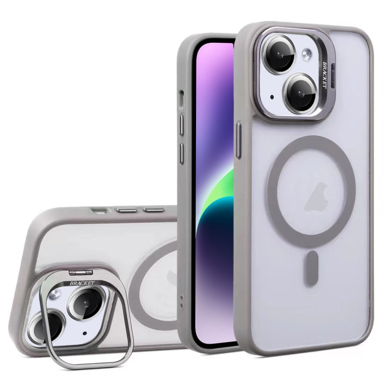 U1 Invisible Lens Holder Acrylic + TPU MagSafe Magnetic Phone Case, For iPhone 14 Plus, For iPhone 14