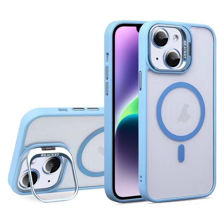 U1 Invisible Lens Holder Acrylic + TPU MagSafe Magnetic Phone Case, For iPhone 14 Plus, For iPhone 14
