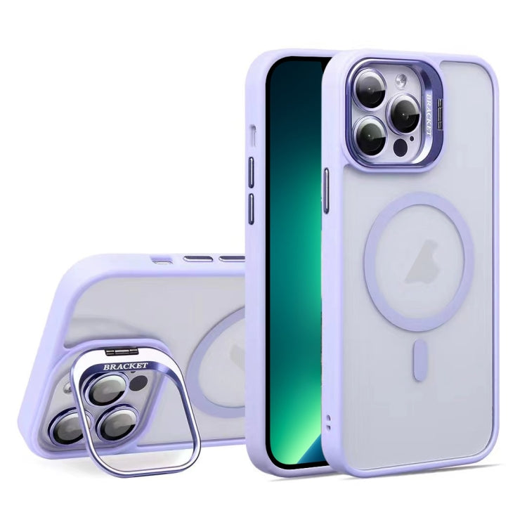 U1 Invisible Lens Holder Acrylic + TPU MagSafe Magnetic Phone Case, For iPhone 13 Pro Max, For iPhone 13 Pro