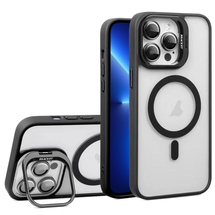 U1 Invisible Lens Holder Acrylic + TPU MagSafe Magnetic Phone Case, For iPhone 13 Pro Max, For iPhone 13 Pro