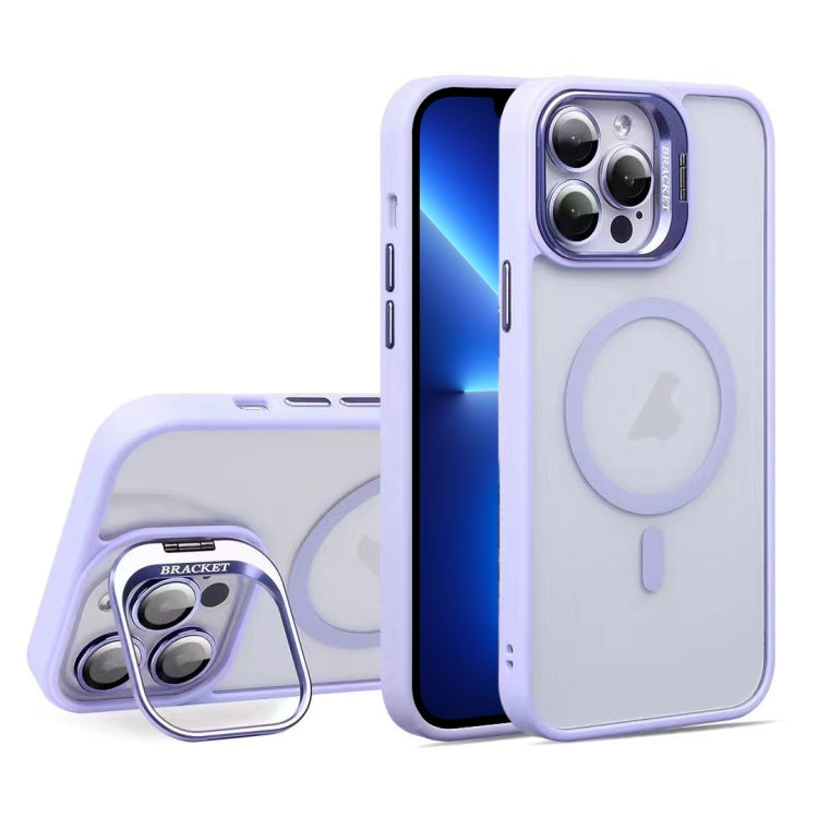 U1 Invisible Lens Holder Acrylic + TPU MagSafe Magnetic Phone Case, For iPhone 13 Pro Max, For iPhone 13 Pro