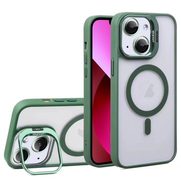 U1 Invisible Lens Holder Acrylic + TPU MagSafe Magnetic Phone Case, For iPhone 13, For iPhone 12