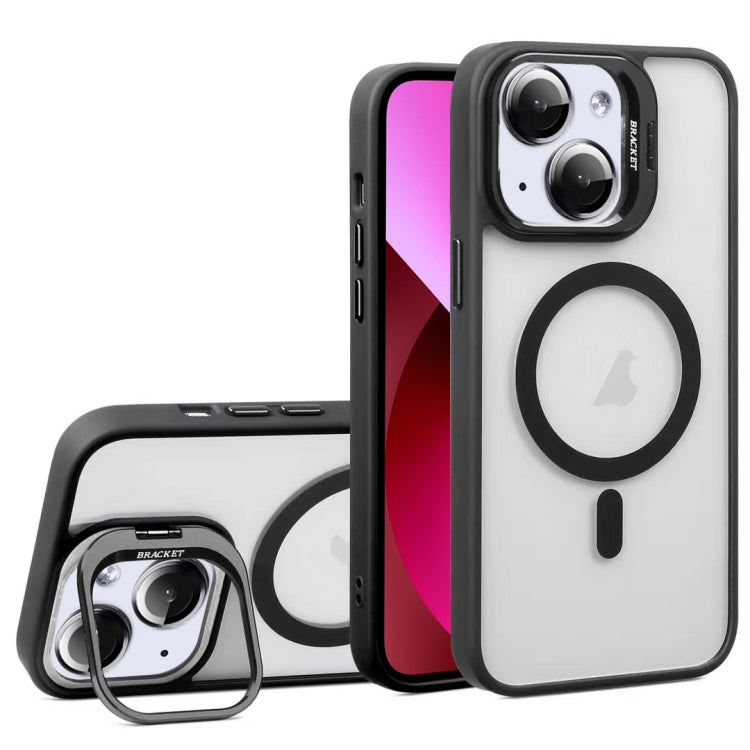 U1 Invisible Lens Holder Acrylic + TPU MagSafe Magnetic Phone Case, For iPhone 13, For iPhone 12