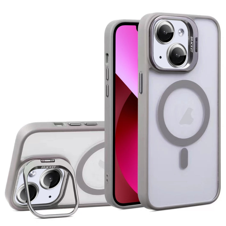 U1 Invisible Lens Holder Acrylic + TPU MagSafe Magnetic Phone Case, For iPhone 13, For iPhone 12