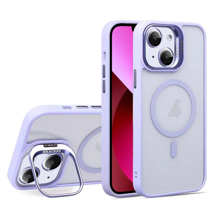 U1 Invisible Lens Holder Acrylic + TPU MagSafe Magnetic Phone Case, For iPhone 13, For iPhone 12
