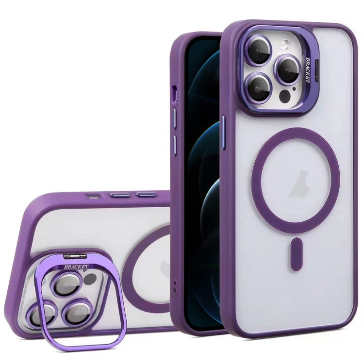 U1 Invisible Lens Holder Acrylic + TPU MagSafe Magnetic Phone Case, For iPhone 12 Pro Max, For iPhone 12 Pro
