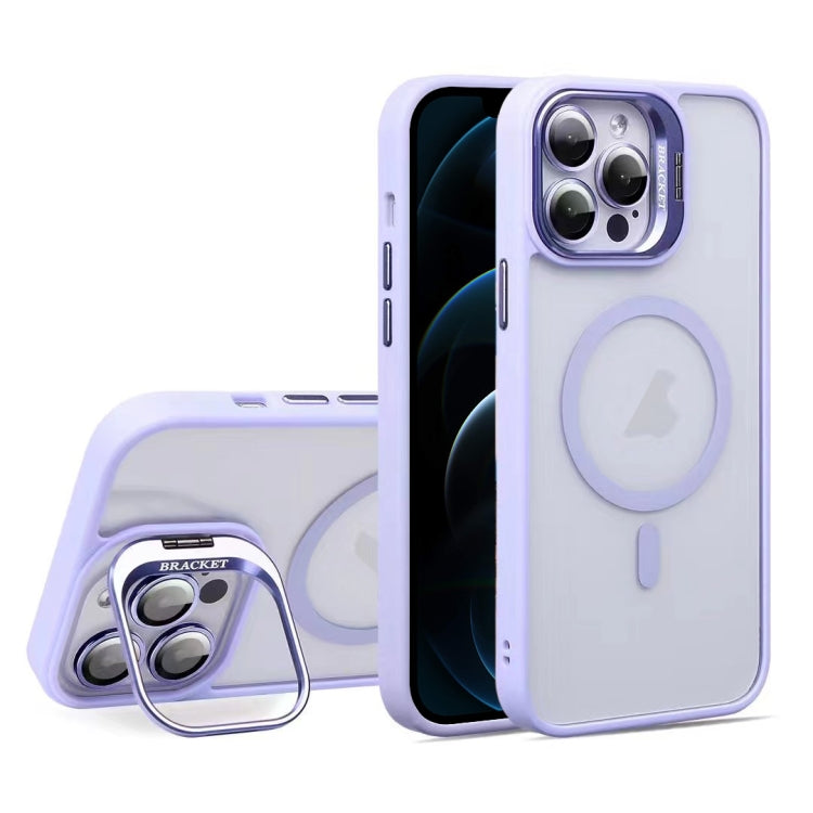 U1 Invisible Lens Holder Acrylic + TPU MagSafe Magnetic Phone Case, For iPhone 12 Pro Max, For iPhone 12 Pro