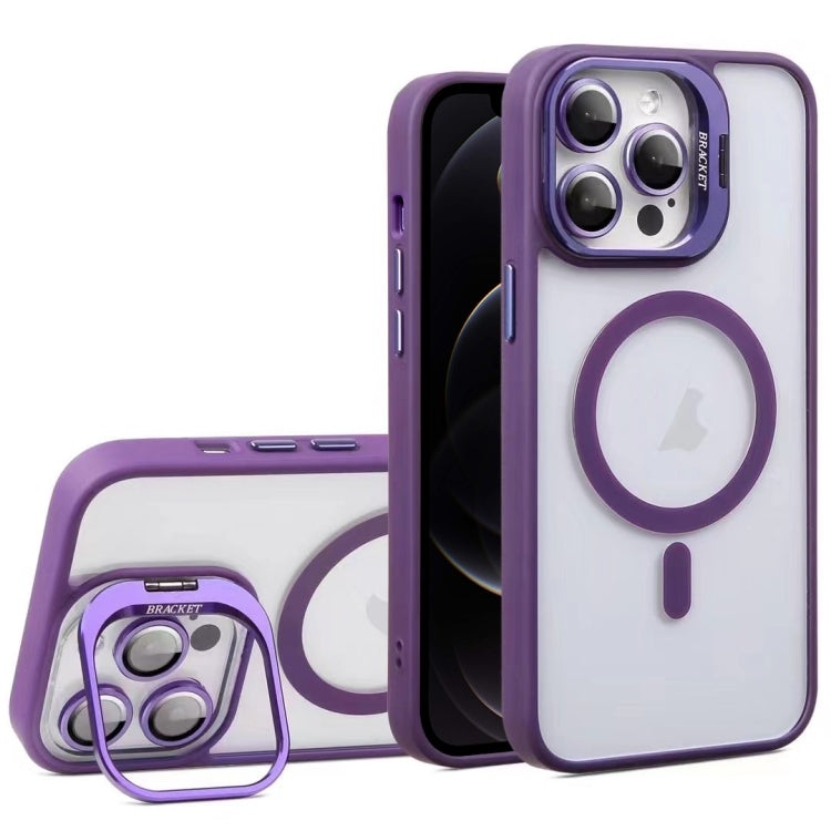 U1 Invisible Lens Holder Acrylic + TPU MagSafe Magnetic Phone Case, For iPhone 12 Pro Max, For iPhone 12 Pro