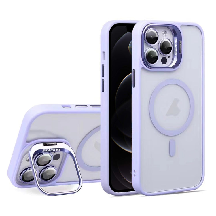 U1 Invisible Lens Holder Acrylic + TPU MagSafe Magnetic Phone Case, For iPhone 12 Pro Max, For iPhone 12 Pro