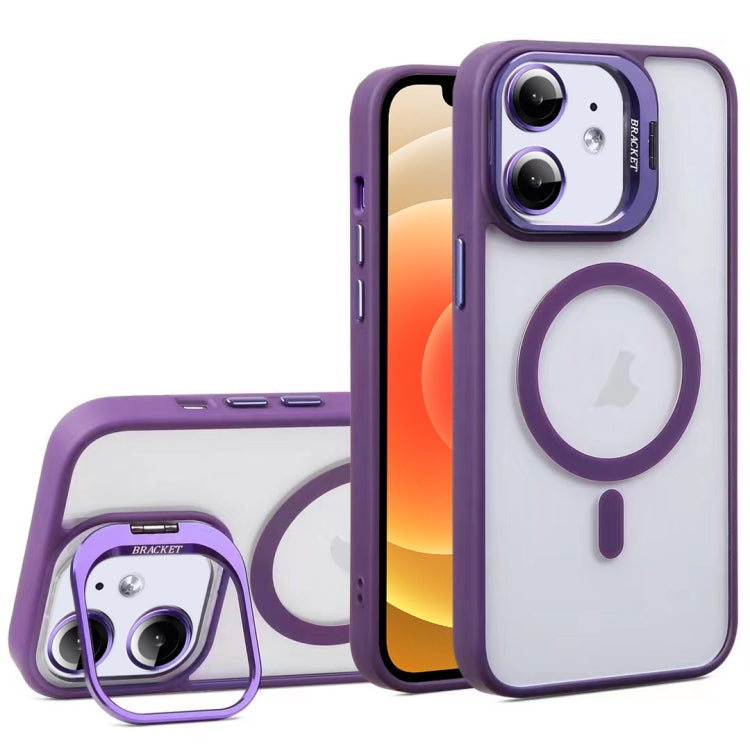U1 Invisible Lens Holder Acrylic + TPU MagSafe Magnetic Phone Case, For iPhone 13, For iPhone 12