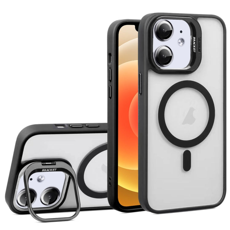 U1 Invisible Lens Holder Acrylic + TPU MagSafe Magnetic Phone Case, For iPhone 13, For iPhone 12