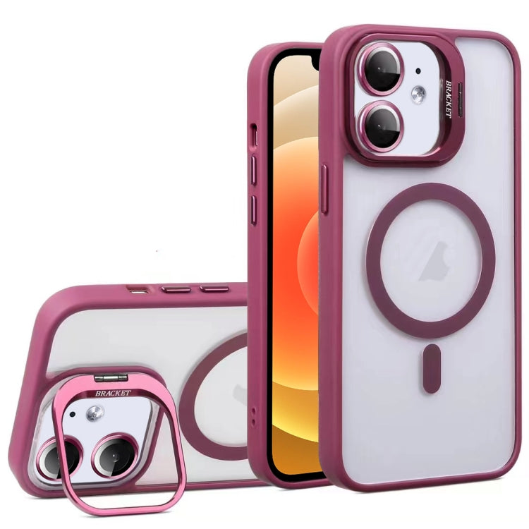 U1 Invisible Lens Holder Acrylic + TPU MagSafe Magnetic Phone Case, For iPhone 13, For iPhone 12