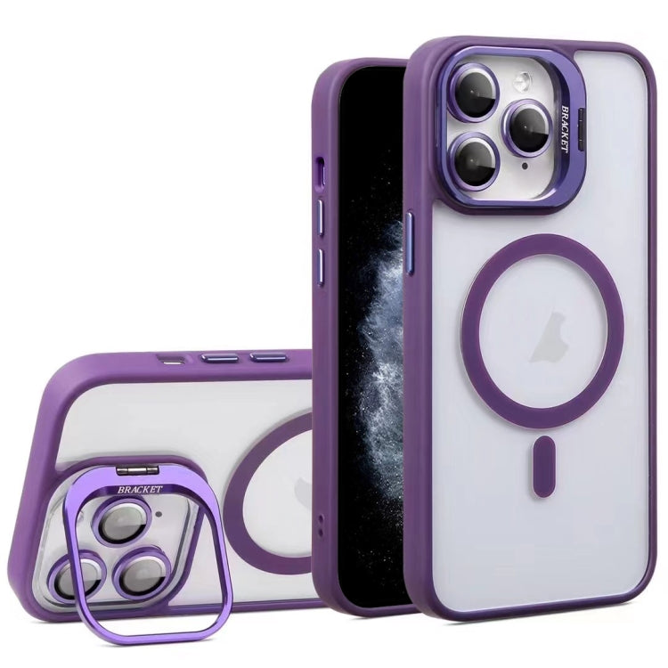 U1 Invisible Lens Holder Acrylic + TPU MagSafe Magnetic Phone Case, For iPhone 11 Pro Max, For iPhone 11