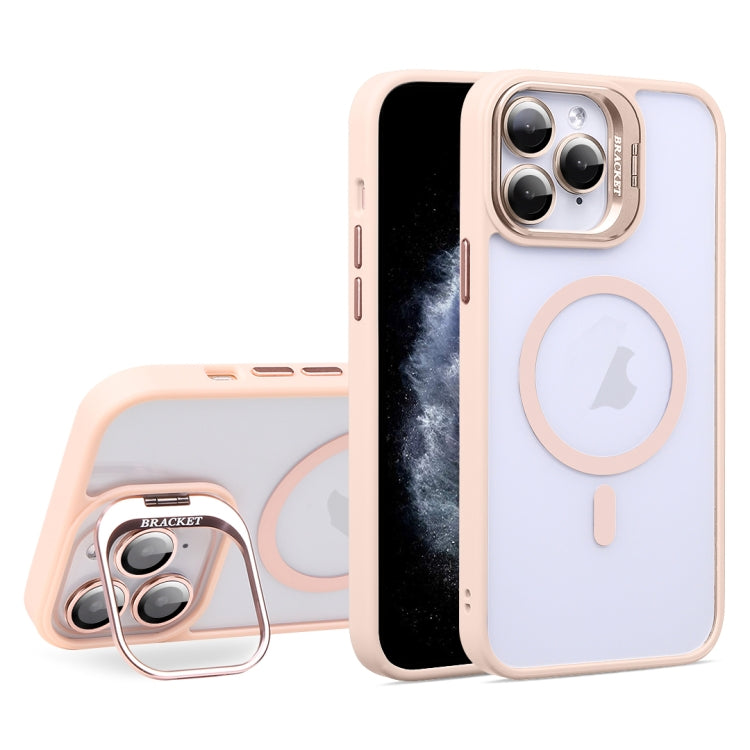 U1 Invisible Lens Holder Acrylic + TPU MagSafe Magnetic Phone Case, For iPhone 11 Pro Max, For iPhone 11