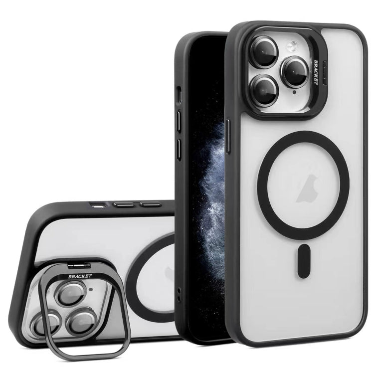 U1 Invisible Lens Holder Acrylic + TPU MagSafe Magnetic Phone Case, For iPhone 11 Pro Max, For iPhone 11
