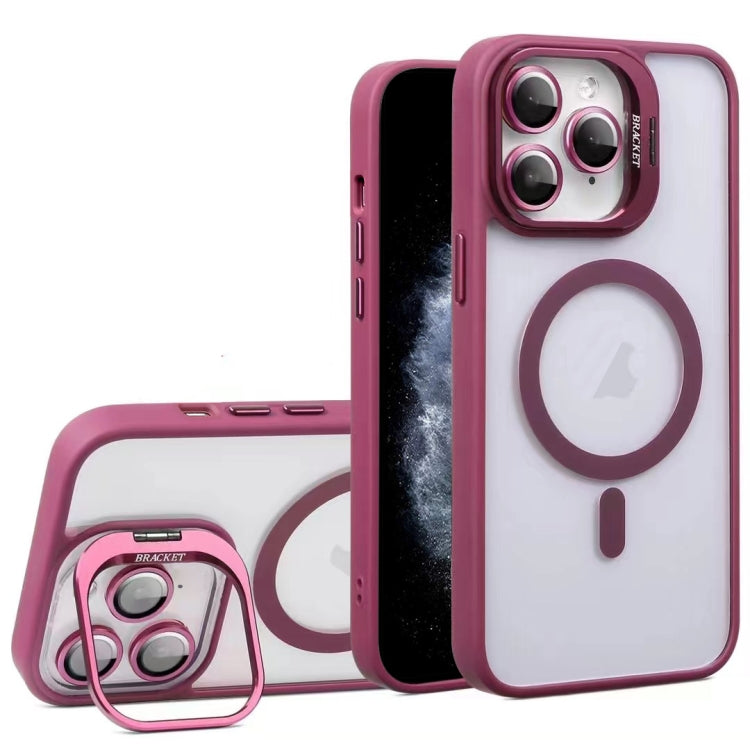 U1 Invisible Lens Holder Acrylic + TPU MagSafe Magnetic Phone Case, For iPhone 11 Pro Max, For iPhone 11