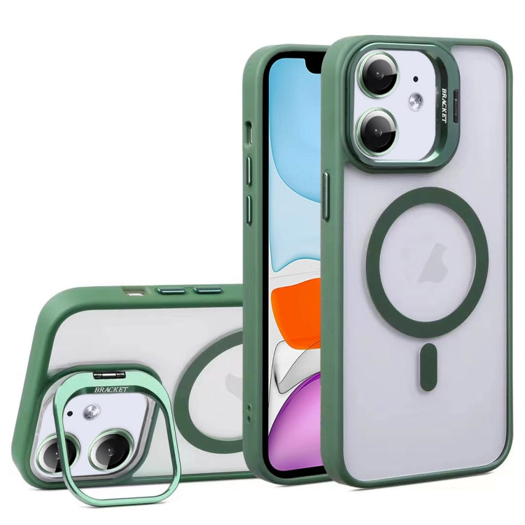 U1 Invisible Lens Holder Acrylic + TPU MagSafe Magnetic Phone Case, For iPhone 11 Pro Max, For iPhone 11