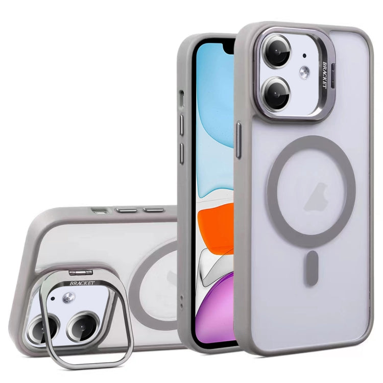 U1 Invisible Lens Holder Acrylic + TPU MagSafe Magnetic Phone Case, For iPhone 11 Pro Max, For iPhone 11