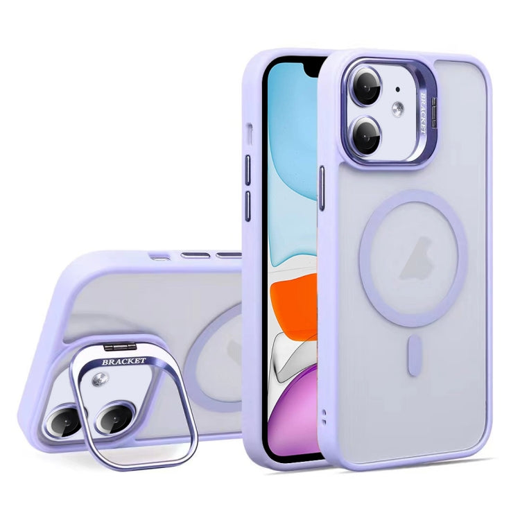 U1 Invisible Lens Holder Acrylic + TPU MagSafe Magnetic Phone Case, For iPhone 11 Pro Max, For iPhone 11