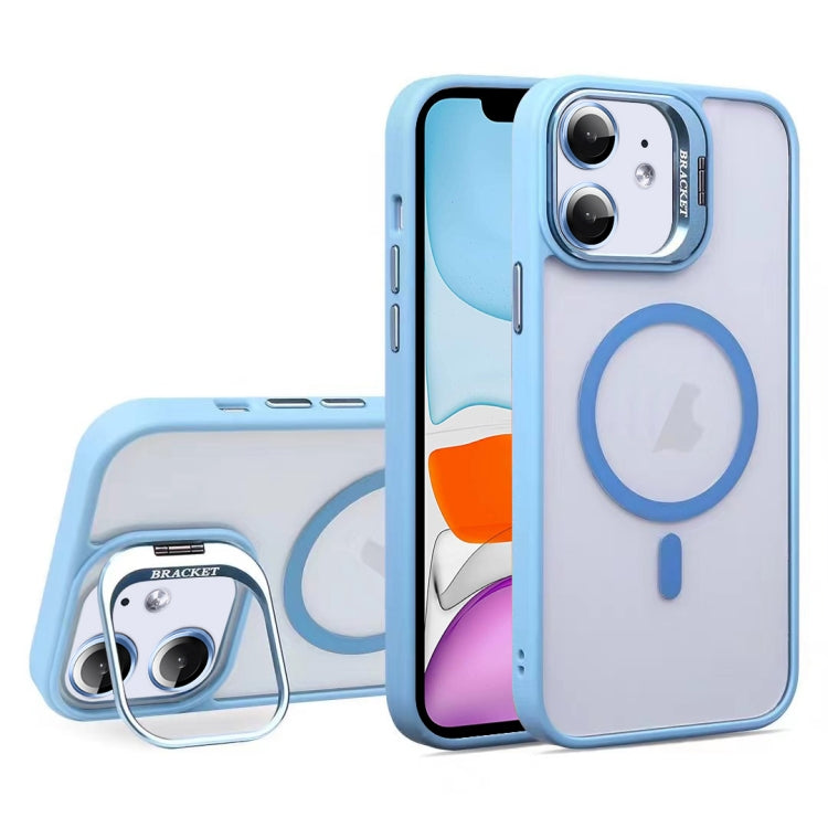 U1 Invisible Lens Holder Acrylic + TPU MagSafe Magnetic Phone Case, For iPhone 11 Pro Max, For iPhone 11