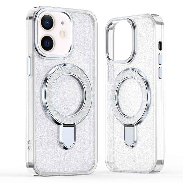 Glitter Ring Holder MagSafe Phone Case, For iPhone 13 Pro Max, For iPhone 13 Pro, For iPhone 12 / 12 Pro, For iPhone 12 Pro Max