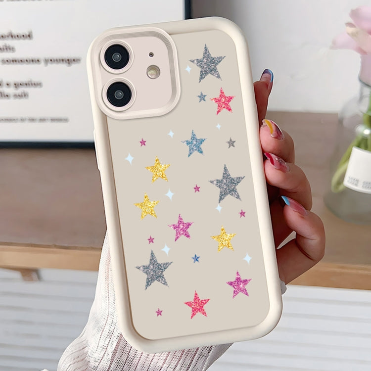 Diamond Sand TPU Full Coverage Phone Case, For iPhone 13, For iPhone 12
