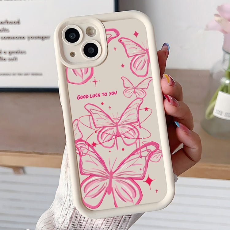 Diamond Sand TPU Full Coverage Phone Case, For iPhone 15 Plus, For iPhone 15