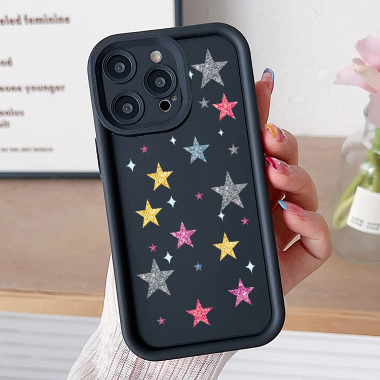 Diamond Sand TPU Full Coverage Phone Case, For iPhone 15 Pro Max, For iPhone 15 Pro