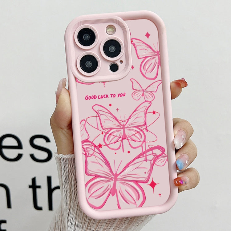 Diamond Sand TPU Full Coverage Phone Case, For iPhone 15 Pro Max, For iPhone 15 Pro