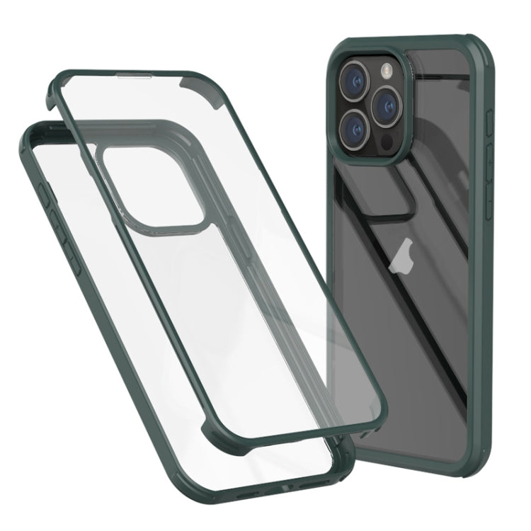 Double-sided Plastic Glass Phone Protective Case, For iPhone 16e, For iPhone 16 Pro Max, For iPhone 16 Pro, For iPhone 16 Plus, For iPhone 16, For iPhone 15 Pro Max, For iPhone 15 Pro, For iPhone 15 Plus