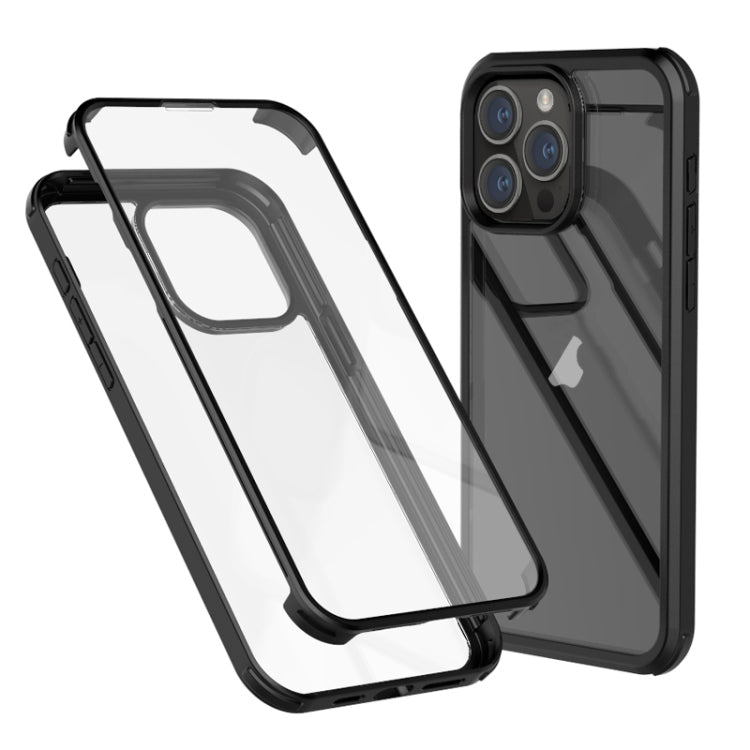 Double-sided Plastic Glass Phone Protective Case, For iPhone 16e, For iPhone 16 Pro Max, For iPhone 16 Pro, For iPhone 16 Plus, For iPhone 16, For iPhone 15 Pro Max, For iPhone 15 Pro, For iPhone 15 Plus