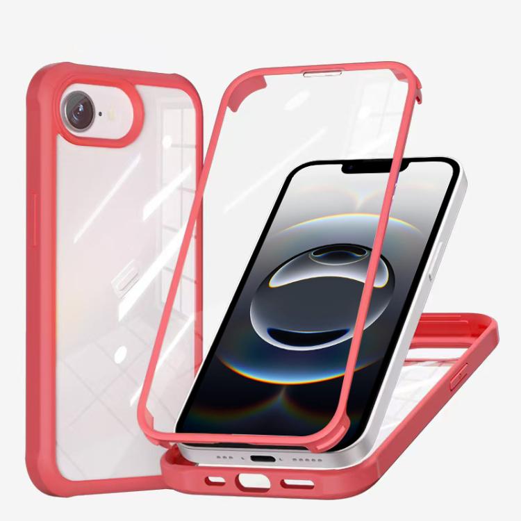 Double-sided Plastic Glass Phone Protective Case, For iPhone 16e, For iPhone 16 Pro Max, For iPhone 16 Pro, For iPhone 16 Plus, For iPhone 16, For iPhone 15 Pro Max, For iPhone 15 Pro, For iPhone 15 Plus