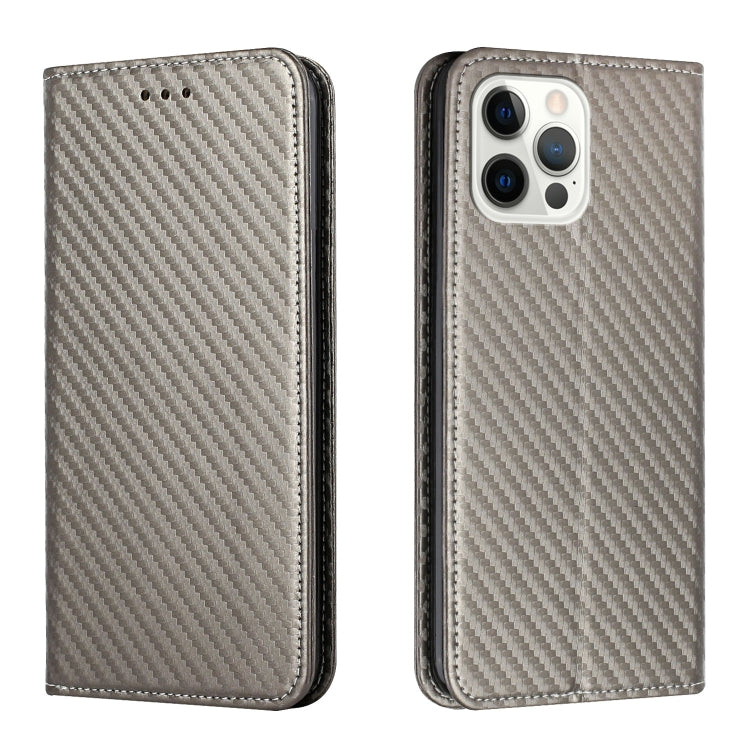 Carbon Fiber Texture Magnetic Flip Leather Phone Case, For iPhone Air, For iPhone 16 Pro Max, For iPhone 16 Pro, For iPhone 16 Plus