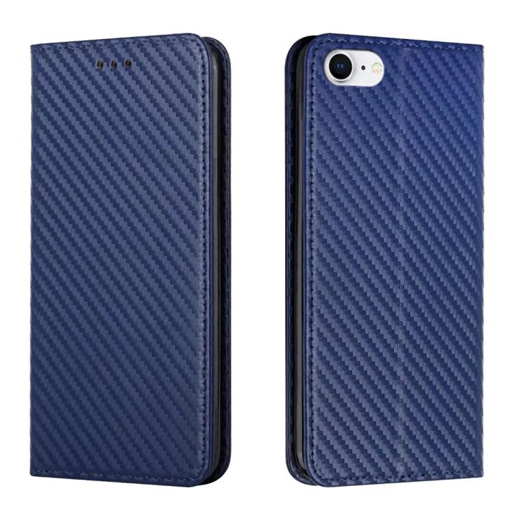 Carbon Fiber Texture Magnetic Flip Leather Phone Case, For iPhone 17e / 16e, For iPhone 17 Pro Max, For iPhone 17 Pro, For iPhone 17