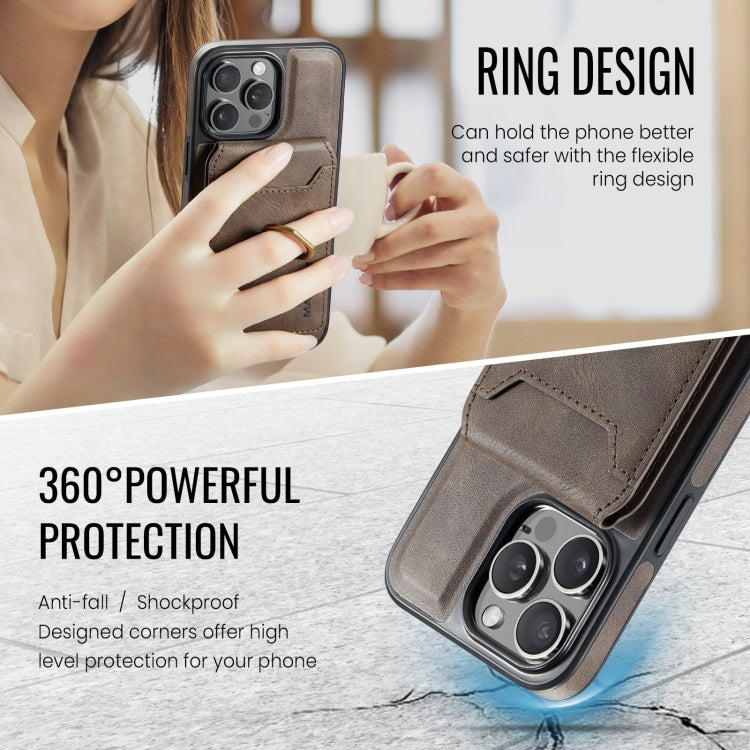 MAGKING K1 MagSafe Detachable Wallet RFID Back Cover Phone Case, For iPhone 15, For iPhone 14 Plus, For iPhone 14, For iPhone 14 Pro
