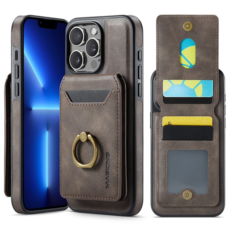 MAGKING K1 MagSafe Detachable Wallet RFID Back Cover Phone Case, For iPhone 14 Pro Max, For iPhone 13 Pro Max, For iPhone 13 Pro, For iPhone 13