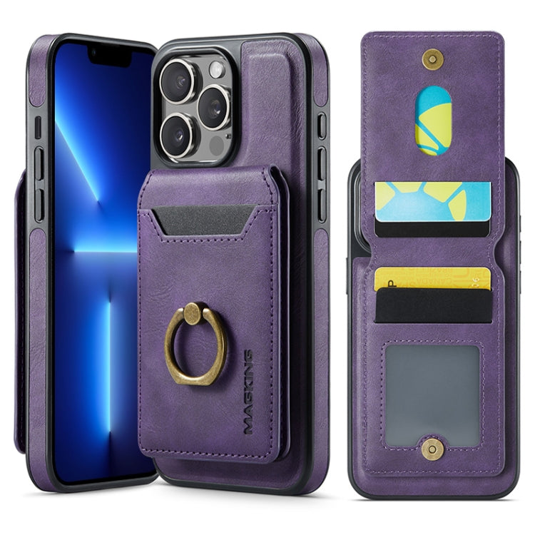 MAGKING K1 MagSafe Detachable Wallet RFID Back Cover Phone Case, For iPhone 14 Pro Max, For iPhone 13 Pro Max, For iPhone 13 Pro, For iPhone 13