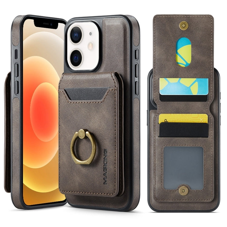MAGKING K1 MagSafe Detachable Wallet RFID Back Cover Phone Case, For iPhone 12, For iPhone 12 Pro Max, For iPhone 12 Pro