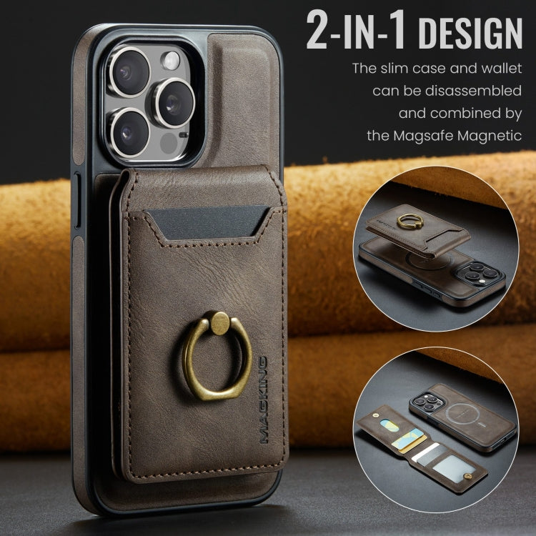 MAGKING K1 MagSafe Detachable Wallet RFID Back Cover Phone Case, For iPhone 12, For iPhone 12 Pro Max, For iPhone 12 Pro
