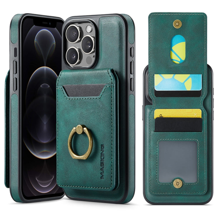MAGKING K1 MagSafe Detachable Wallet RFID Back Cover Phone Case, For iPhone 12, For iPhone 12 Pro Max, For iPhone 12 Pro
