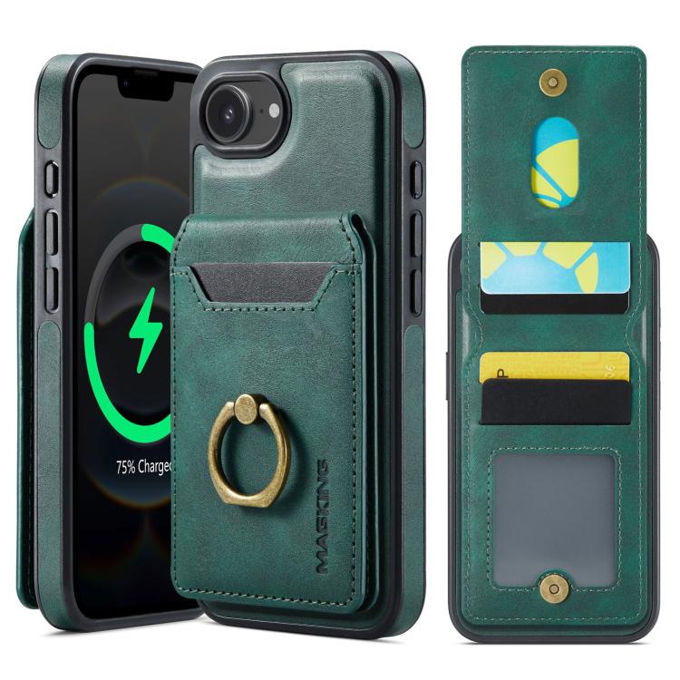 MAGKING K1 MagSafe Detachable Wallet RFID Back Cover Phone Case