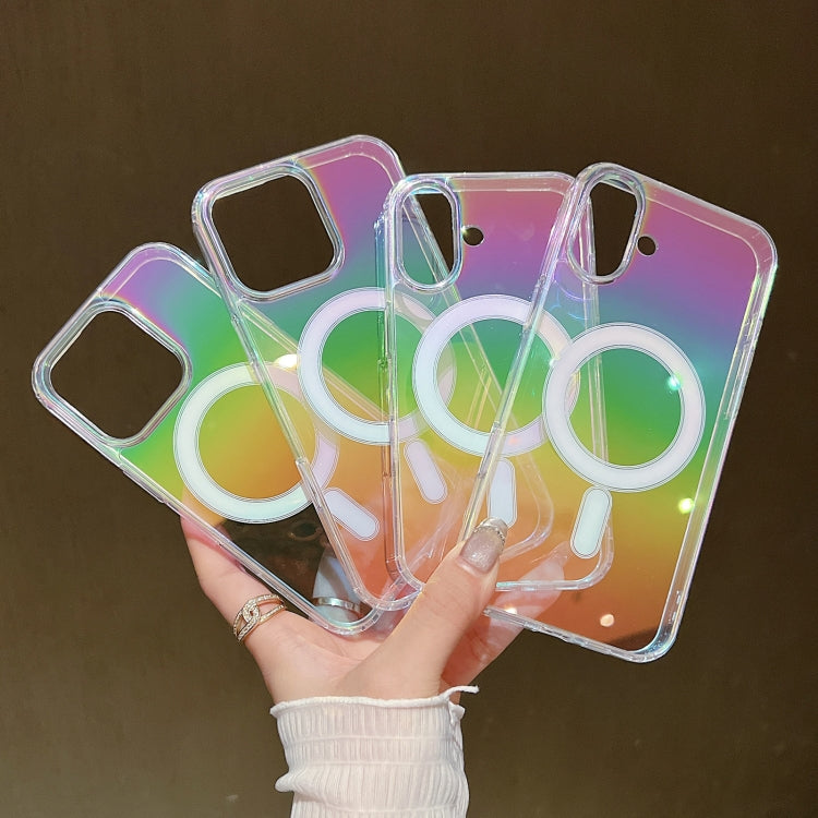 Gradient Color MagSafe Airbag Full Coverage Phone Case, For iPhone 11 Pro Max, For iPhone 11, For iPhone 11 Pro