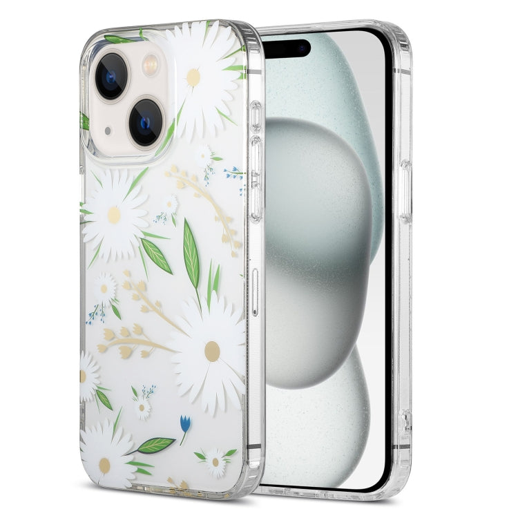 Dual-side Laminating IMD PC Hybrid TPU Phone Case, For iPhone 15, For iPhone 14 Plus, For iPhone 14