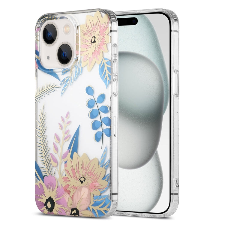 Dual-side Laminating IMD PC Hybrid TPU Phone Case, For iPhone 15, For iPhone 14 Plus, For iPhone 14