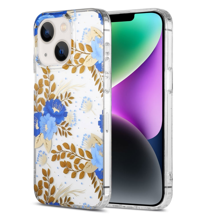 Dual-side Laminating IMD PC Hybrid TPU Phone Case, For iPhone 15, For iPhone 14 Plus, For iPhone 14