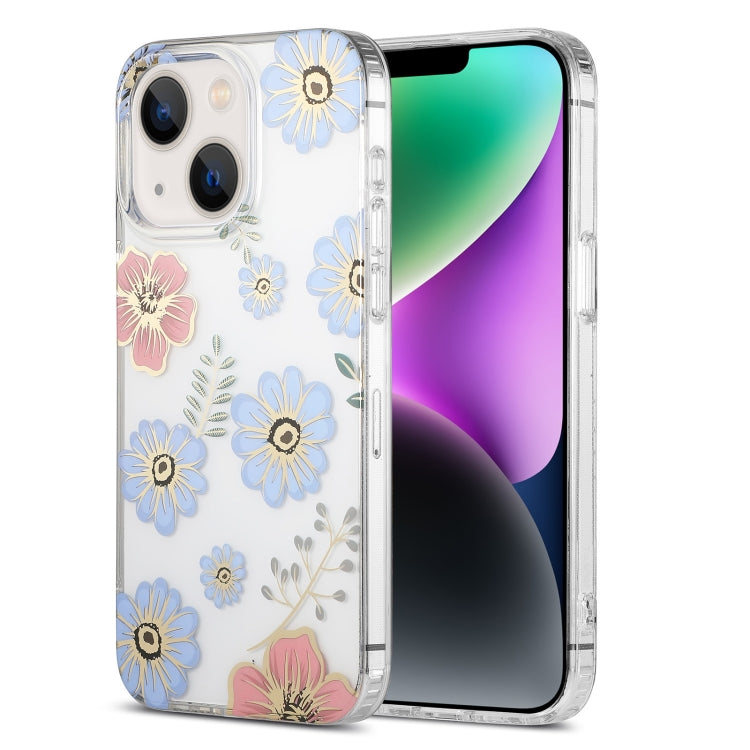 Dual-side Laminating IMD PC Hybrid TPU Phone Case, For iPhone 15, For iPhone 14 Plus, For iPhone 14